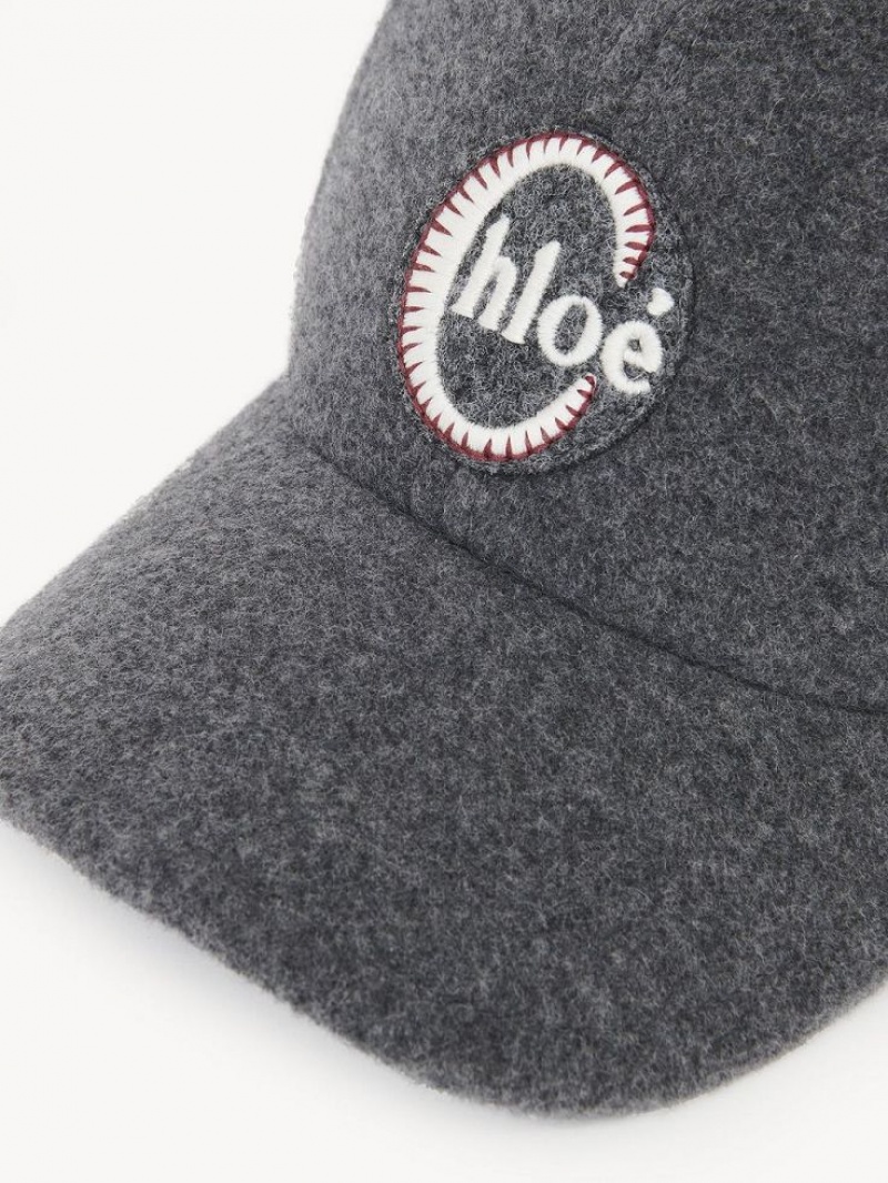 WINTERY GREY Chloe Swing Caps | CHE-SR14470