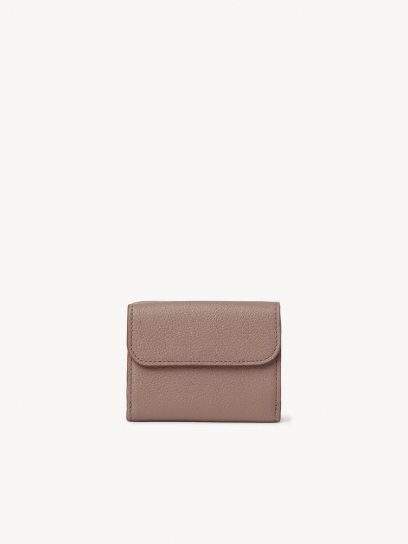 WOODROSE Chloe Marcie Small Tri-fold Compact Wallets | CHE-SR14296