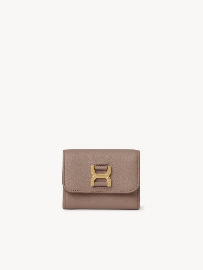 WOODROSE Chloe Marcie Small Tri-fold Compact Wallets | CHE-SR14296