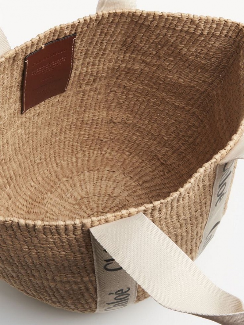 White Chloe Large Woody Baskets | CHE-SR13658