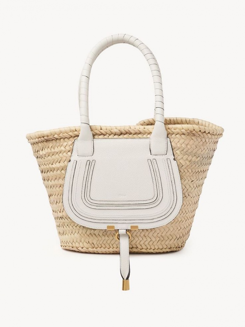 White Chloe Medium Marcie Baskets | CHE-SR13632